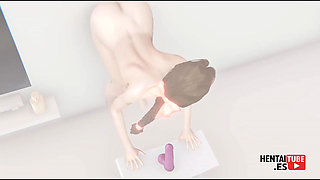 Final Fantasy Vii Hentai - Aerith Fucking a Dildo