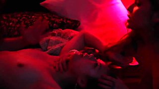 Dominant and busty brunette pornstar babe