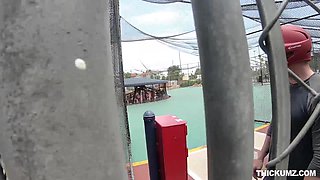 Thickumz - Horny blonde twerks ass and cruises for cock