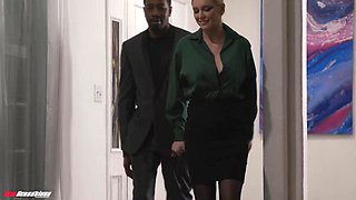 Seductive Kenzie Taylor interracial horny sex video