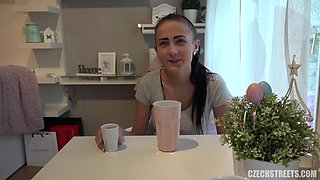 Czech Streets e100 Large-Breasted 18 years old amateur sex Denisa