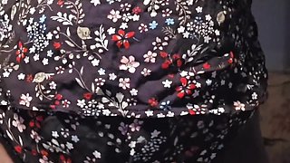 Striptease Shaking My Booty Squeezing Milking My Huge Boobs
