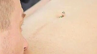 Lecherous Male Gives Cunnilingus His MILF's and She Takes Orgasm Convulsions.