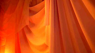 Slim brunette is determined to MAKE YOU CUM with her sexydance