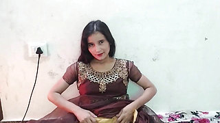School girl ne uniform utaar kar mera land muh liya