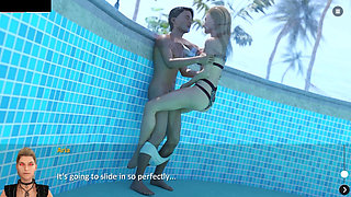 Stepsis Jerks and Redhead GF Gives Head - the Spellbook Pure #29 3D Animated Game