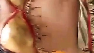 Arab MILF with Big Tits Dances at Home