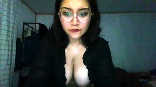 Big boobs milf masturbates with her dildo