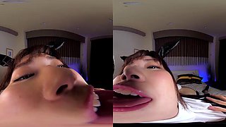 Sexy bunny N0z0mi p1: Big Tits, Big Ass  Blowjob VR Porn
