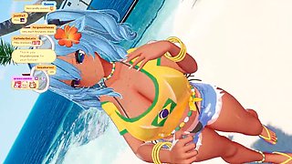 Manga-inspired adult experience with ASMR and MMD