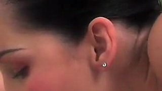 Bald Man Gets Dick and Balls Sucked Deep by a Hot Teen Before Pounding Her Tinny Pussy