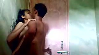 Indian college girl fucking in public shower