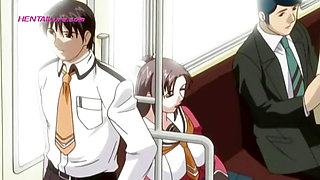 Janitor Gets Fucked on the Desk by Busty Headmistress After Hours in Her Office