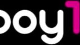 Naked blond hair girl and her GFs washing a car