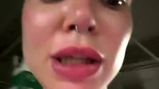 Miss_Elfie, russian camwhore in public and restroo