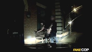 Carmel Cox - Night Patrol Cheeky Young Lass Likes Daring Outdoor Sex