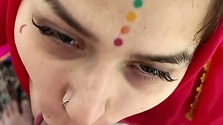 Afghan Girl Sucks My Dick