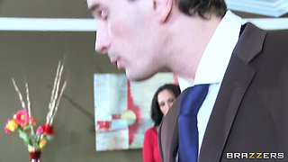 Mr. Woodman Says Hello With Manuel Ferrara, Ava Addams, Keiran Lee - Brazzers