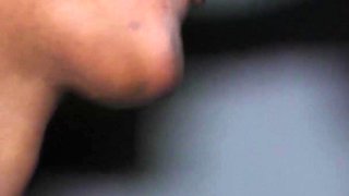 Ebony GF Sucks Big White Cock and Swallows All My Cum