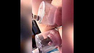 Extreme Anal Pumping MILF - Kinky Solo Gape & Pussy Stretching