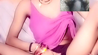 Beautiful Girl sex chating with her husband's friend on video call
