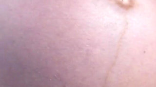 9 Month Pregnant Belly Is Hungry. Teasing & Close up