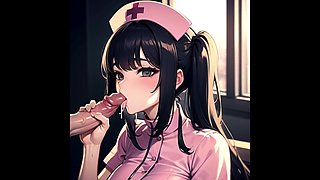 Sexy Blowjob From Hot Nurse Ai Porn