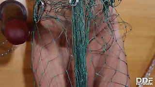 Chamber of Submission: A Blonde Domina's Sex Toy Collection