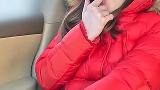 Aleya Sun Farting and Squirting in My Car