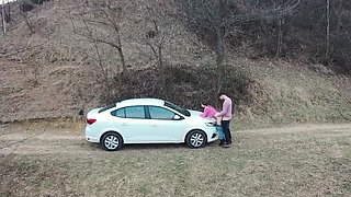 Laura Quest Car Sex Adventure Hot Tub Fuck Outdoor Public 4K