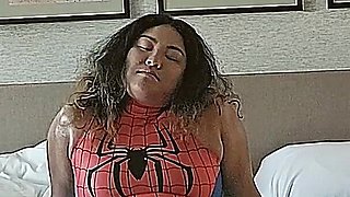 Spider Woman Muscle and Foot Worship