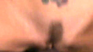 Sensual Latina Layla Rivera squats on giant ebony cock