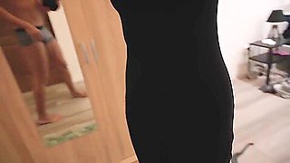 hot young girl getting fucked after trying on dress - morningpleasure