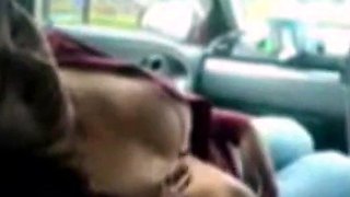 Asian Babe Gives Blowjob in a Car - Amateur Indonesian Video