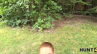 Picking up a sweet girl and fucking her in front of her boyfriend