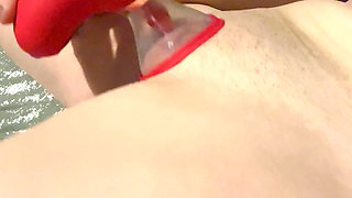 Another Session With My Clit Sucking Machine Amazing Orgasm