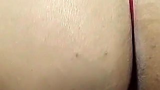 Sexy Wife Slow Motion Slaps Big Saggy Ass with Cellulite