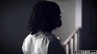 Krissy Lynn Catches Cheating Husband Fucking Babysitter - Threesome & Cuckold Sex