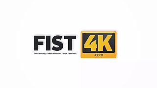 Fist4k. without begging for porno chick gave boyfriend a hint that she dreamed fisting
