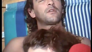 A young Roberto Malone breaks through the hairy cunt of a hot whore