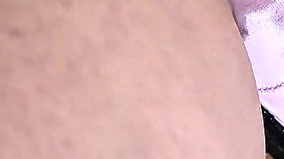 Almost Caught While Stranger Cums Inside Wife's Panties in Mall Toilet