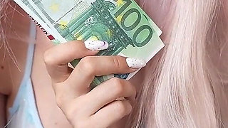 Give Me Your Salary! Financial Dom From Last Month Pregnant Blonde