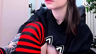 Emo Teen Becka Solo Webcam Masturbation Porn