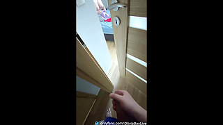 WET Prank on my Busty Stepsister! I love her bouncing big boobs and want more! Part1