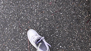 Piss and destroy Nike Dunk of ex girlfriend