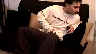 Straight Boy Paulie Strokes Off