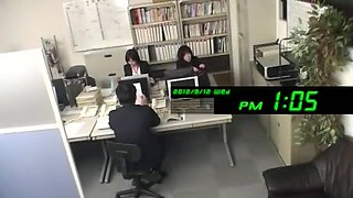Horny Japanese girl Aya Sakurai in Amazing Office JAV video