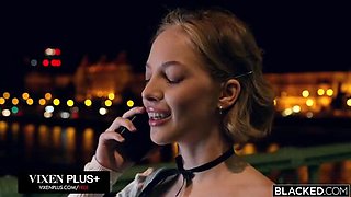 BLACKED BBC Threesome - Bella Spark & Kelly Collins Take Jason Luv's Big Cock