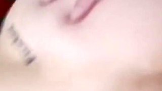 Blowjob Without Hands From a Beauty, with Cum on a Juicy Butt