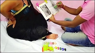 Droigan Teacher ne Bhabhi ko Droigan dekha kr liya sex k maj